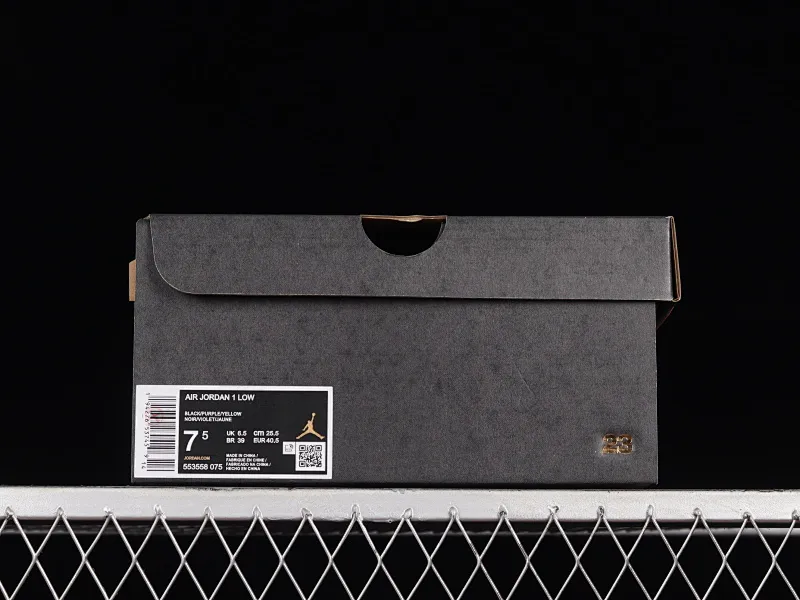 All categories Air Jordan Jordan series basketball shoes Air Jordan 1 Low Air Jordan 1 Low "Dark Concord" AJ1 Joe 1 black blue 553558-075